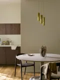 Westwing Collection Светильник подвесной Chester, диаметр 25 см, золотистый — фото 8
