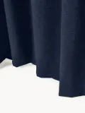 Westwing Collection Штора плотная Jensen на шторной ленте, темно-синяя — фото 4