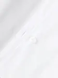 Westwing Collection Пододеяльник Rochelle из египетского хлопка белый с темно-синим — фото 4