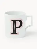 Westwing Collection Кружка Westwing x MEISSEN Initials, декор светло-розовый, арт. S17176 — фото 3