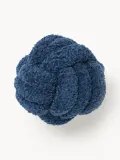 Westwing Collection Подушка декоративная Dotty Knot, темно-синий — фото 1