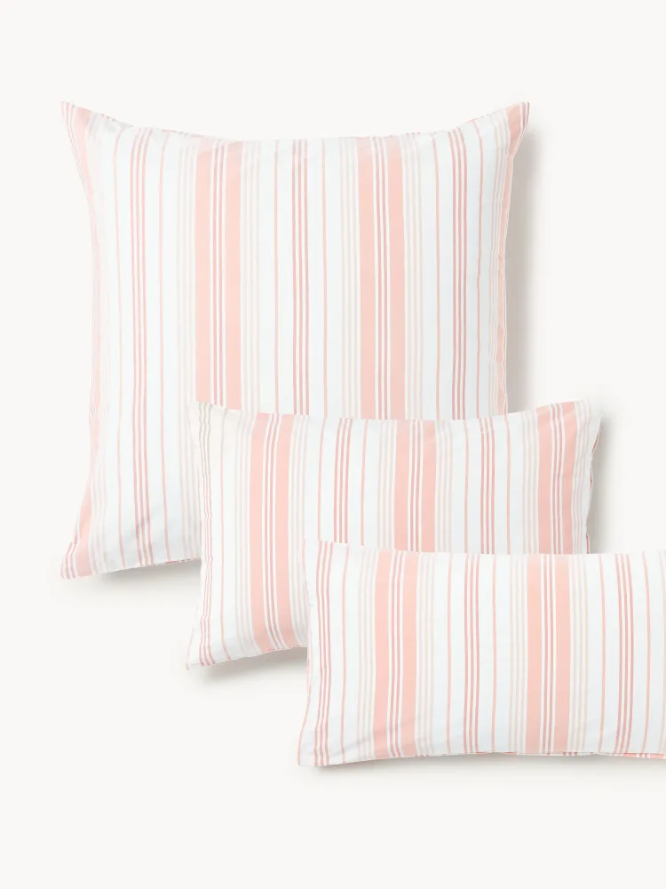 Westwing Collection Наволочка Hildy, Ш 40 × Д 80 см, Персиковый