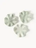 Westwing Collection Поднос декоративный из мрамора Gaia, диаметр 30 см, Ø 30 × В 8 см, Шалфейный зелёный мрамор — фото 2