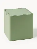 Westwing Collection Мусорное ведро с крышкой Loa объемом 2,8 л, 2,8 л, Шалфейный зелёный — фото 1