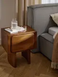 Набор Westwing Collection Aleo: графин и стакан с золотой каймой, 2 предмета — фото 6