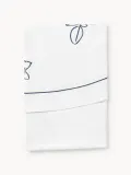Westwing Collection Скатерть Tutti круглая из хлопка с вышивкой, диаметр 180 см — фото 1