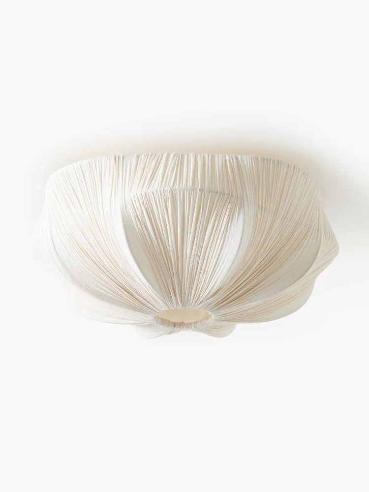 Westwing Collection Потолочный светильник Aroa с льняным абажуром