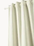 Westwing Collection Комплект штор блэкаут Sandra светло-бежевый — фото 8