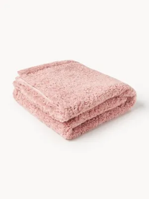 Westwing Collection Плед Dotty, Ш 130 × Д 170 см, Светлый розовый