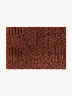 Westwing Collection Коврик для ванной Fatu, терракотовый