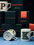 Westwing Collection Кружка Westwing x MEISSEN Initials, декор светло-жёлтый, арт. S32893 — фото 6