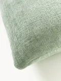Westwing Collection Подушка декоративная Sofia из велюра, 30х70 см, Ш 30 × Д 70 см, Шалфейный зелёный — фото 2
