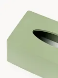 Westwing Collection Коробка для бумажных салфеток Loa, Ш 25 × В 9 см, Шалфейный зелёный — фото 4