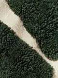 Westwing Collection Наволочка декоративная Flick, Ш 30 × Д 50 см, Тёмный зелёный — фото 2