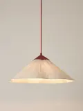 Westwing Collection Светильник подвесной Leora, Ø 52 × В 20 см, Светлый бежевый — фото 4