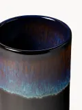 Westwing Collection Ваза Solis из глазурованной керамики высотой 18 см, Ø 10 × В 18 см, Антрацитовый матовый — фото 2