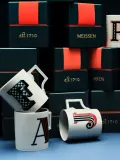 Westwing Collection Кружка Westwing x MEISSEN Initials, декор оранжевый, арт. S43148 — фото 6