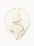 Westwing Collection Салфетки сервировочные хлопковые Joss, 4 шт, Светлый бежевый — фото 2