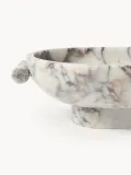 Westwing Collection Миска декоративная из мрамора Fossil, длина 46 см — фото 4