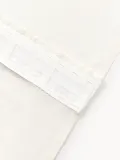 Westwing Collection Штора полупрозрачная Sari изо льна с хлопком, молочно-белая — фото 5