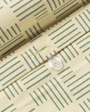 Westwing Collection Наволочка Inki из перкаля, Ш 50 × Д 80 см, Светлый бежевый — фото 4