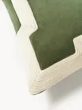 Westwing Collection Наволочка декоративная Giorgio, Ш 50 × Д 50 см, Зелёный — фото 7