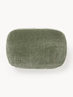 Westwing Collection Подушка декоративная Tayla из полиэстера, Ш 36 × Д 55 см, Зелёный