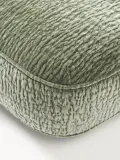 Westwing Collection Подушка декоративная Tayla из полиэстера, Ш 36 × Д 55 см, Зелёный — фото 2