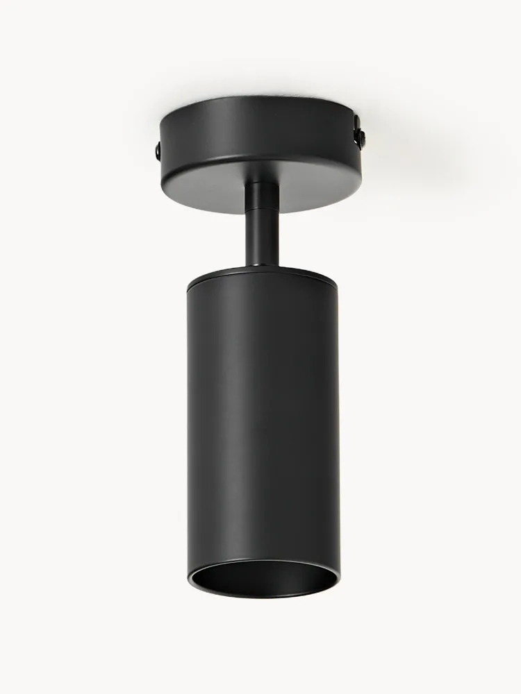 Westwing Collection Настенный светильник Cassandra, Ø 8 × H 18 см, Чёрный