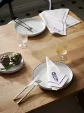 Westwing Collection Салфетки сервировочные хлопковые Tutti с вышивкой, 4 шт — фото 4