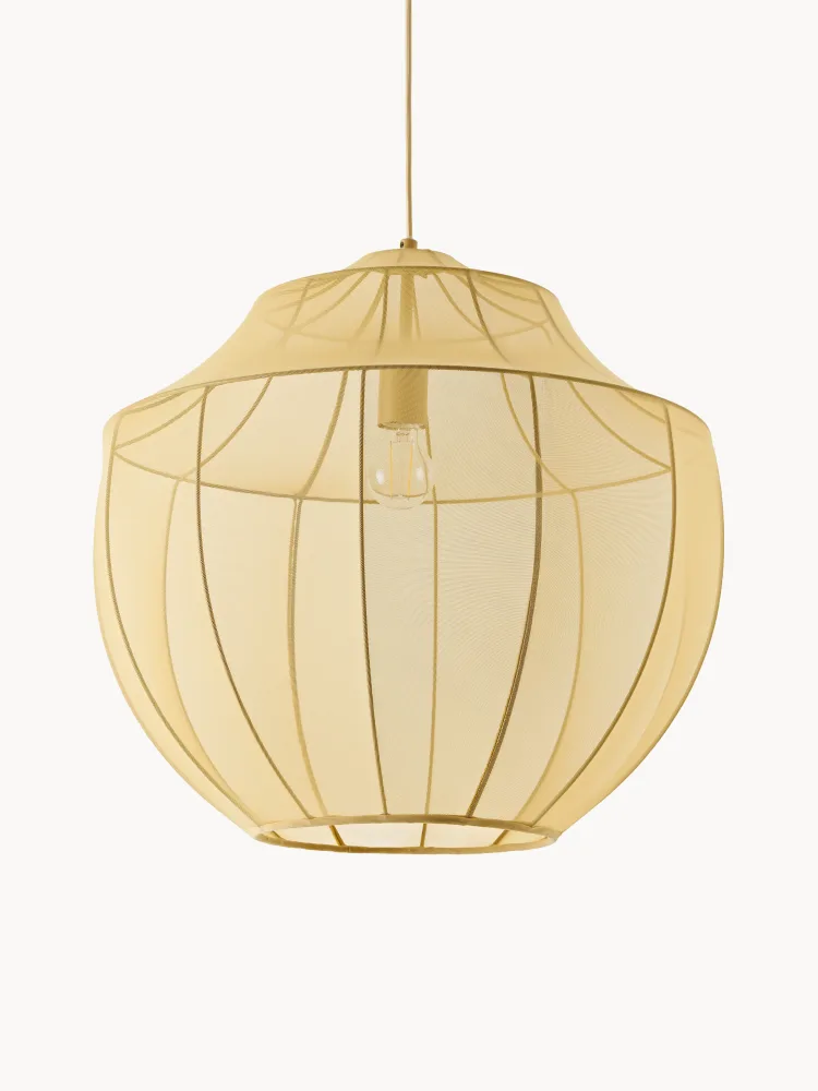 Westwing Collection Светильник подвесной Beau, Ø 55 × В 52 см, Ochrowy