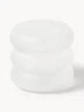 Westwing Collection Набор стаканов Bubbly из боросиликатного стекла, 4 шт., 320 мл, белые матовые, Ø 8 × В 8 см, 250 мл, Белый — фото 1