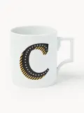 Westwing Collection Кружка Westwing x MEISSEN Initials, декор светло-жёлтый, арт. S57671 — фото 3