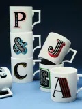 Westwing Collection Кружка Westwing x MEISSEN Initials, декор светло-жёлтый, арт. S57671 — фото 6