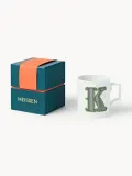 Westwing Collection Кружка Westwing x MEISSEN Initials, декор зелёный, арт. S57988 — фото 1