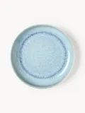 Westwing Collection Набор посуды Danza с реактивной глазурью ручной работы, синие оттенки, на 4 персоны, 12 предметов — фото 3