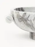 Westwing Collection Миска декоративная из мрамора Fossil, ширина 46 см, Ш 46 × В 10 см, Серый — фото 6