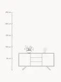 Westwing Collection Настольный светильник Talia, Ø 20 × В 26 см, Белый — фото 2