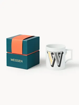 Westwing Collection Кружка Westwing x MEISSEN Initials, декор светло-жёлтый, арт. S62595