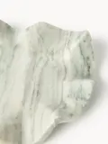 Westwing Collection Поднос декоративный из мрамора Gaia, диаметр 20 см, Ø 20 × В 5 см, Шалфейный зелёный мрамор — фото 3