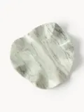 Westwing Collection Поднос декоративный из мрамора Gaia, диаметр 20 см, Ø 20 × В 5 см, Шалфейный зелёный мрамор — фото 4