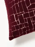 Westwing Collection Наволочка декоративная Belena, Ш 50 × Д 50 см, Бордовый — фото 2