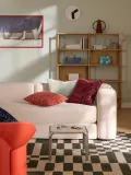 Westwing Collection Наволочка декоративная Belena, Ш 50 × Д 50 см, Бордовый — фото 6