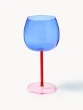 Westwing Collection Бокал для красного вина Karisa, голубо-оранжевый, 400 мл — фото 1