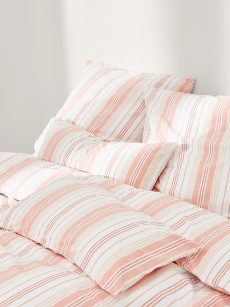Westwing Collection Пододеяльник Hildy, Ш 135 × Д 200 см, Персиковый
