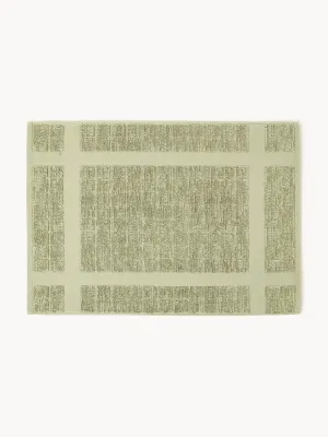 Westwing Collection Коврик для ванной Edita, оливковый зеленый