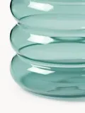 Westwing Collection Набор стаканов Bubbly из боросиликатного стекла, 4 шт., 320 мл, мятно-зелёные, Ø 9 × В 12 см, 580 мл, Мятный зелёный — фото 2
