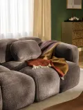 Westwing Collection Подушка декоративная Tayla из полиэстера, Ш 36 × Д 55 см, Тауп — фото 5