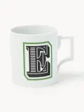 Westwing Collection Кружка Westwing x MEISSEN Initials, декор зелёный, арт. S68826 — фото 3