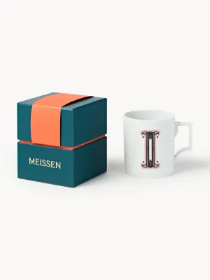 Westwing Collection Кружка Westwing x MEISSEN Initials, декор светло-розовый, арт. S69520
